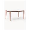 Westwing Collection Tavolo con piano effetto marmo Jackson, varie misure - Bianco, Marrone
