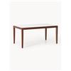 Westwing Collection Tavolo con piano effetto marmo Jackson, varie misure - Bianco, Marrone