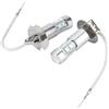 Bediffer Fendinebbia a LED, 2 Pezzi 100W 1200LM 8000K Kit Lampadine per Fari LED per Auto Luce di Guida Fendinebbia Luce di Marcia Diurna Lampadina Fendinebbia Anteriore per H3