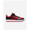 Nike Court Borough Low Recraft Ps Jr - Scarpe Sneakers - Rosso