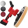 MOXAC Levigatrice elettrica per cartongesso 1880W 80-210 giri/min. Cazzuola per malta cementizia e calcestruzzo a velocità variabile Levigatrice per superfici a parete per soffitto e parete