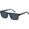 TOMMY HILFIGER Occhiali da Sole TOMMY HILFIGER TH 2142/S ZX9 BLUE AZURE 56/17/145 Uomo