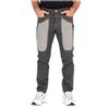 Jeckerson Pantalone John a quadri con toppe in alcantara