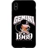 Around The Way Girls: Afro Birthday Zodi Gemini 1969 Afro Queen Zodiac Regali di compleanno Custodia per iPhone XS Max