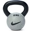 Nike Strength Kettlebell Nike Strength Rivestita in Gomma (Grigio Lupo) - 8kg