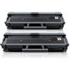 CHIP AGGIORNATO Kit 2 toner compatibile per Samsung D111L