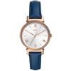 Fossil Orologio Daisy da donna, Movimento al quarzo a tre lancette con cinturino in acciaio inossidabile o in pelle, Blu E Oro Rosa