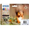 Epson Multipack originale nero / ciano / magenta / giallo / ciano (chiaro) / magenta (chiaro) C13T37884010 378 - 2040 copie