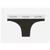 Calvin Klein Jeans Calvin Klein Brazilian Nero Elastico Bia Donna