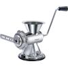 Westmark Tritacarne con 3 dischi perforati, imbuto per salsicce e inserto per impasto, dimensione 8, con ventosa, acciaio inox/plastica, argento, 97772260
