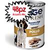 MONGE FRESH CANE ADULTO UMIDO 400 G BOCCONI IN PATE' POLLO [PREZZO A CONFEZIONE - acquisto min. 48 lattine]