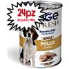 MONGE FRESH CANE ADULTO UMIDO 400 G BOCCONI IN PATE' POLLO [PREZZO A CONFEZIONE - acquisto min. 24 lattine]