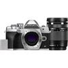Olympus OM-D E-M10 mark IV argento + ED 14-150 mm II edizione speciale | ✅Garanzia di 5 anni