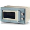 Ariete Forno Microonde Capacità 20 Litri Potenza 800 Watt Linea Vintage colore Celeste - ARI3960/05