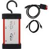 Qiilu Scanner ODB2 per Auto Interfaccia Bluetooth Codifica ECU SLR Strumento Diagnostico per Lettore di Codici ODB Strumento Diagnostico Automatico ODB2