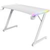 TRUST - Scrivania gaming illuminata a LED GXT709W, Luminus RGB, 120x60x76 cm, legno certificato FSC