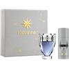 Rabanne Cofanetto Invictus 100ml + 150ml Cofanetto con eau de toilette e deodorante spray