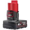 Milwaukee - Milwaukee M12B4 Batteria agli ioni di Litio, 12V 4 Ah
