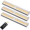 Yunseity Barra Luminosa a LED Magnetica 2 luminosità Dimmer Continuo, Telecomando, Funzione Timer, Uso Versatile