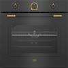 BEKO RBIM19200AD - Forno Da Incasso Multifunzione Elettrico 60 cm 8 funzioni Classe A Antracite e Oro