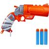 NERF Fortnite Flare Dart Blaster, Break-Open Dart Loading, Includes 3 Mega Darts That Whistle Through The Air, Pull-Down Priming Handle