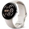 Google Pixel Watch 3 LTE Sport Wristband 45mm, argento/porcellana