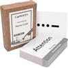 CARDDIA International Morse Code Educational Flash Cards (standard ITU), 53 pezzi, dimensioni standard per carte da gioco, robuste, resistenti all'acqua