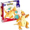 Mega Bloks MEGA Pokémon, Dragonite da costruire e collezionare con 388 pezzi, alto 18+ centimetri e con sistema Mattoncino movimento, giocattolo per bambini, 8+ anni, HKT25