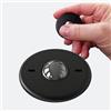 ONO Scroller - Fidget giocattolo portatile per adulti, aiuta ad alleviare lo stress, l'ansia, la tensione, promuove la concentrazione, la chiarezza, design compatto e portatile (nero, alluminio)