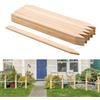 VEVOR Pali in Legno per Recinzione, Picchetti da Giardino in Legno di Abete con Punta Affilata, 12,7 x 38,1 x 609,6 mm, Pali di Recinzione Segnaletici per Confini di Cortili, 25 Pezzi