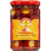 TUTTO CALABRIA TuttoCalabria, Peperoncini Ripieni con Formaggio Quartirolo DOP, 285g, Specialità Artigianale, Gusto Equilibrato tra Piccantezza e Cremoso, Ideali per Antipasti e Aperitivi, Made in Italy