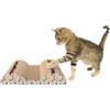 CAMON TIRAGRAFFI IN CARTONE CON 2 PALLINE (47 x 9,5 CM.)