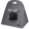 CAMON TRASPORTINO/CUCCIA A PIRAMIDE CON TIRAGRAFFI IN SISAL (40 x 30 x 41,5 CM.)