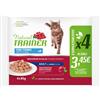 TRAINER NATURAL TRAINER CAT ADULT TONNO MULTIPACK 4 x 85 GR.