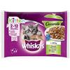 WHISKAS STRACCETTI JUNIOR SELEZIONE ASSORTITA 4 x 85 GR.
