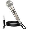 talomen Microfono Dinamico Cardioide con Cavo - Microfono a Mano per Canto, DJ, Karaoke, PA, Amplificatore, Esterni, con Cavi XLR da 6 m e 2 m, per Studio o Voce Live - L52 Oro
