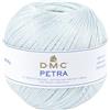 DMC, gomitolo di Filo Petra, 100% Cotone, Colore Blu, Misura 5