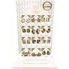 AB-GLOBAL Srl MYLOVLY GIOIELLI ORECCHINI VIOLA PLISSE' ORO