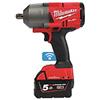 Milwaukee 4933459725 Avvitatore impulsi HP 18V 1/2 5,0Ah Fuel One Key, 18 V, Red