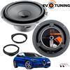 Hertz Kit Casse Woofer Altoparlanti Hertz MP 165.3 Alfa Romeo Giulietta Posteriori