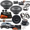 Hertz Kit 6 Casse Altoparlanti Hertz CK 165 + CX165 Ant+Post per Fiat Croma II 2005>