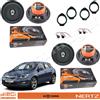 Hertz Kit 4 Casse Altoparlant Hertz DCX165.3 Anter+Poster per Opel Astra J dal 2009
