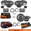 Hertz Kit 6 Casse Altoparlanti Ant+Post Hertz CK 165+CX 165 per Dacia Lodgy dal 2012