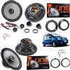 Hertz Evotuning Kit 6 Casse Altoparlanti Hertz Anteriori Posteriori per Fiat Panda dal 2003