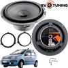 Hertz Evotuning Hertz MP 165.3 Kit 2 Casse Woofer Altoparlanti Posteriori per FIAT Panda 169