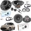 Focal Evotuning - no hertz Kit 6 Casse Altoparlanti Focal ASE+ACX 165 Anteriori e Posteriori per Fiat 500L