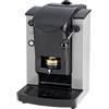 Faber Italia Slot Plast - Macchina da Caffè a Cialde, 15 Bar, Design Compatto Nero/Silver