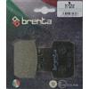 Brenta Pastiglie Freno Organiche Moto per Piaggio MP3 125, X8 125, X9 125, MP3 250