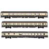 RIVAROSSI HR4358 Set "IC Petruzzelli" Milano-Bari livrea "Bandiera" FS inclinato