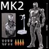 Action Figure Avengers Iron Man Mk2 Nuova Statua Collezione Videogames Hero New